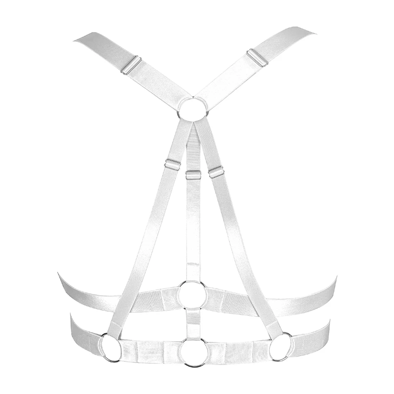 Plus Size Bondage Body Harness Accessories Bust Bra Top  For Women  Lingerie Harness Party Costumes Wear