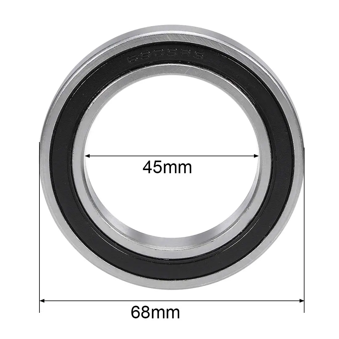 High Precision Deep Groove Ball Bearing 6909 6909RS For Printing Machine Bearings