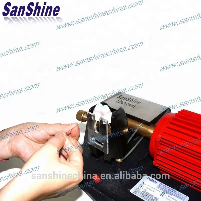 Bench twin cone fiberglass wire stripping machine replace ERASER wire stripper