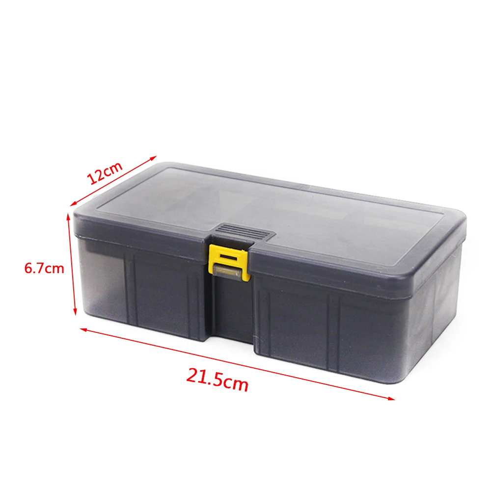 Fanxing-C Waterproof Plastic Double Layers for Fishing Tackle Box Lures Bait Storage Case