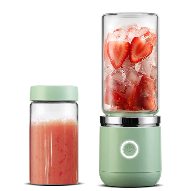 Travel portable blender and juice maker 6 stainless steel blades battery blender cup personal blender cup hand mixer
