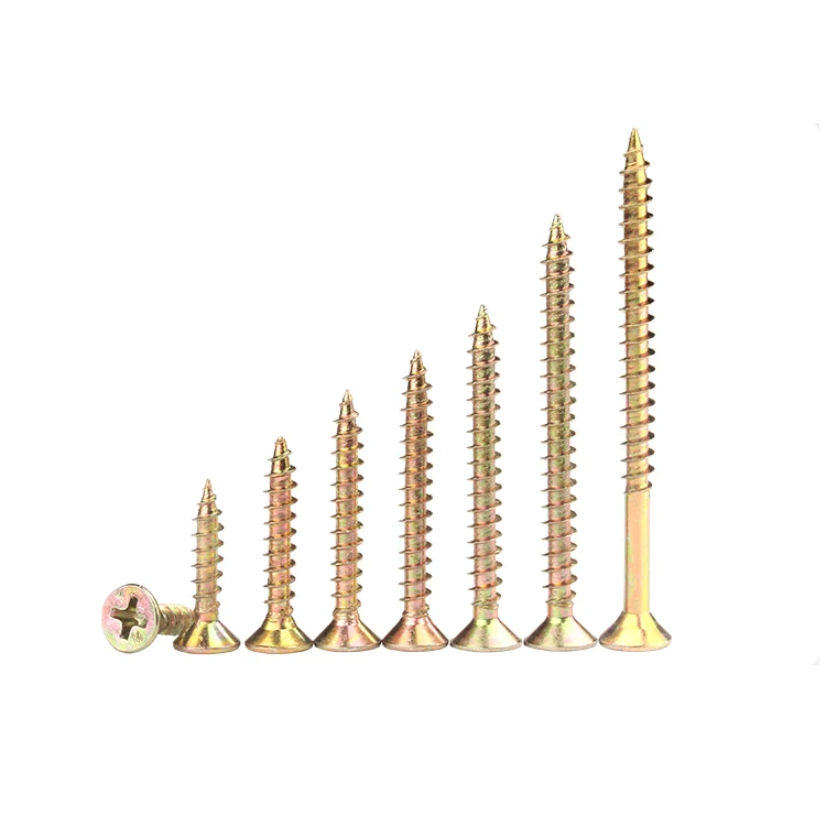 drywall screws manufacturer gypsum board screw Black yellow zinc plated Phosphate Dry wall Screw