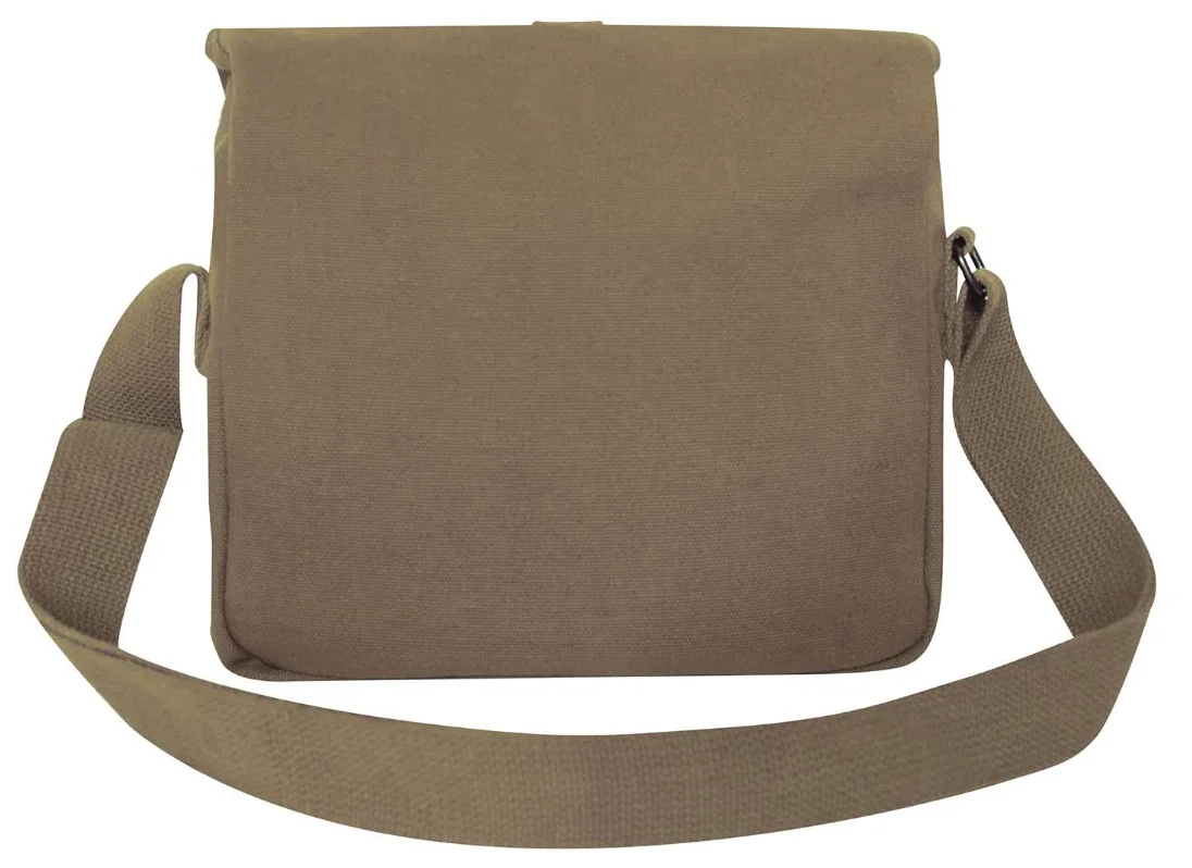 Travel Washable Canvas Shoulder Bag Heavy Weight Cotton Canvas School Shopping bag