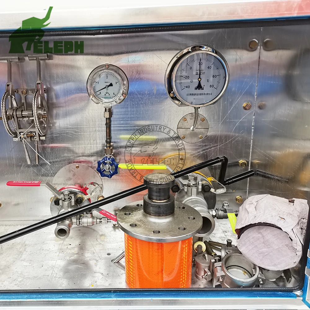 Eleph Verified Pro 3 Axle 60.72CBM LPG Liquid Ethane transport fuel tanker semi-trailer