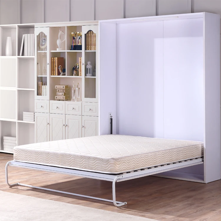 
Easy DIY bedroom decoration single Vertical Wall Mount folding wall murphy beds wall beds 
