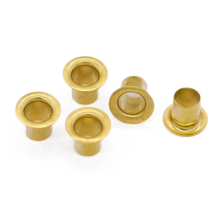  Wholesale Customized Size brass copper Eyelets Grommets for