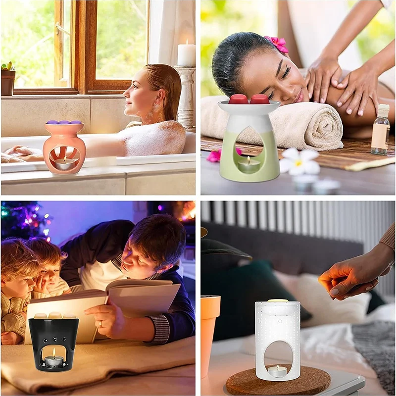 PVC Clamshell Packaging Clear Blister Packaging Box Empty Plastic Wax Melt Clamshells Single for Wickless Wax Melt Candles