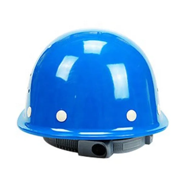 High quality fiber glass safety helmet construction