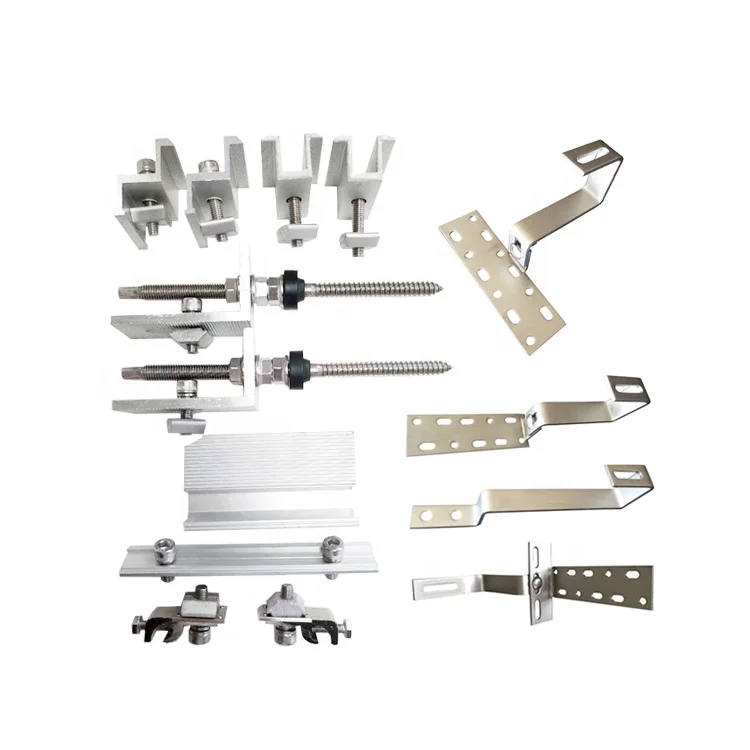 solar aluminum frame photovoltaic power generation system products solar tile roof hook