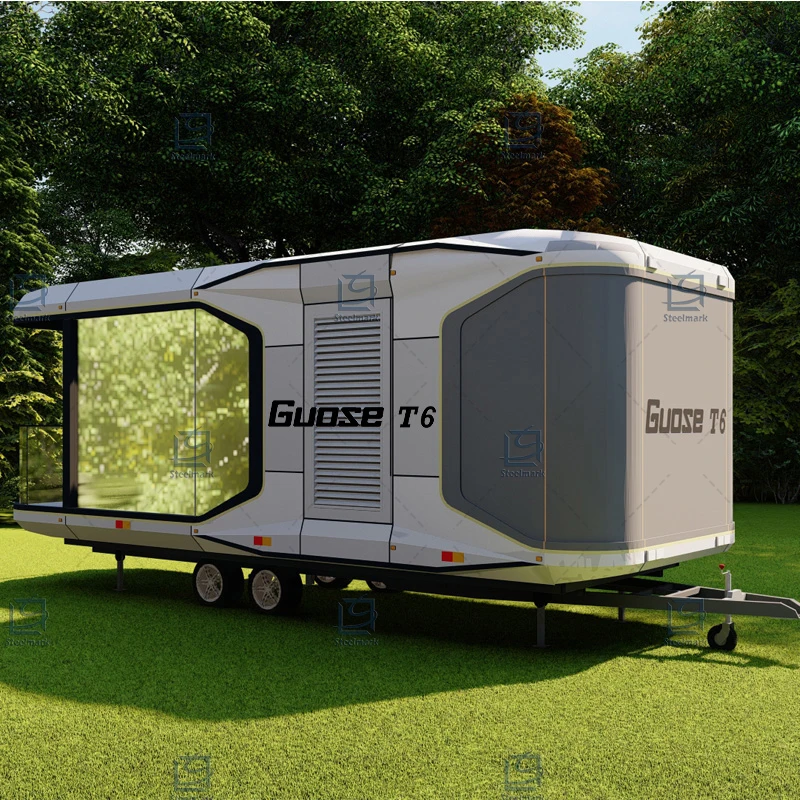 OEM prefab portable mobile house/trailer space capsule house/trailer prefabricated house with factory price