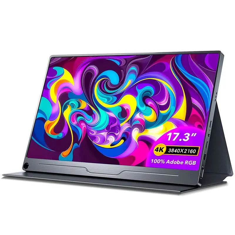 17.3 inch 4K portable monitor PS4 PS5 game console projection notebook extended computer office