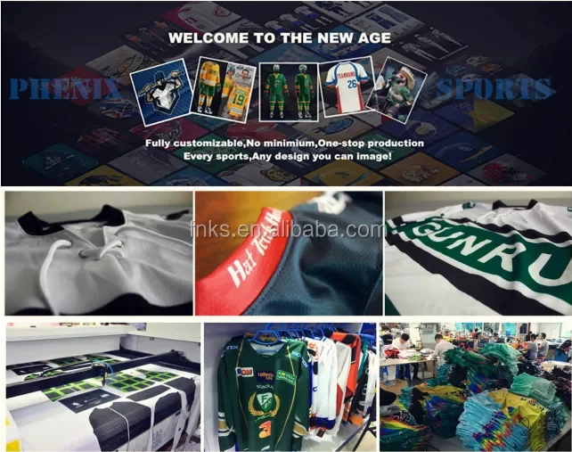 Fashion Latest Design Custom Sublimation Ice Hockey Wear For Hockey Team
