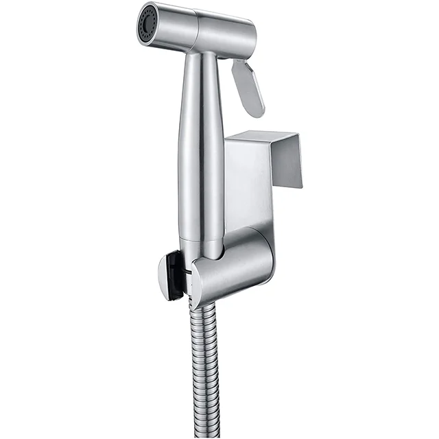 Household Stainless Steel Bidet Sprayer Pressurized Toilet Spray Showerheads Bidet Spray Gun Washer