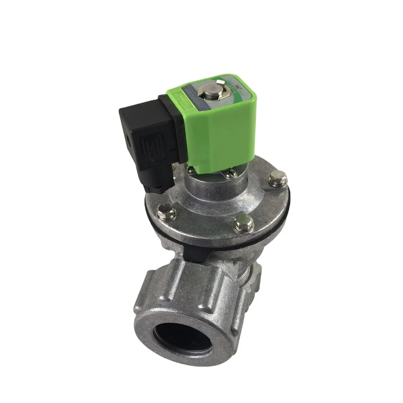 Pulse valve DMF-ZM-40 Compression fittings valve Right Angle With nut Dust Collector 1 1/2inch Diaphragm Solenoid valve
