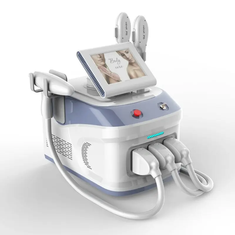 
hot sale SHR /OPT/ IPL+elight+ RF laser tattoo removal SHR laser IPL 3 handles 