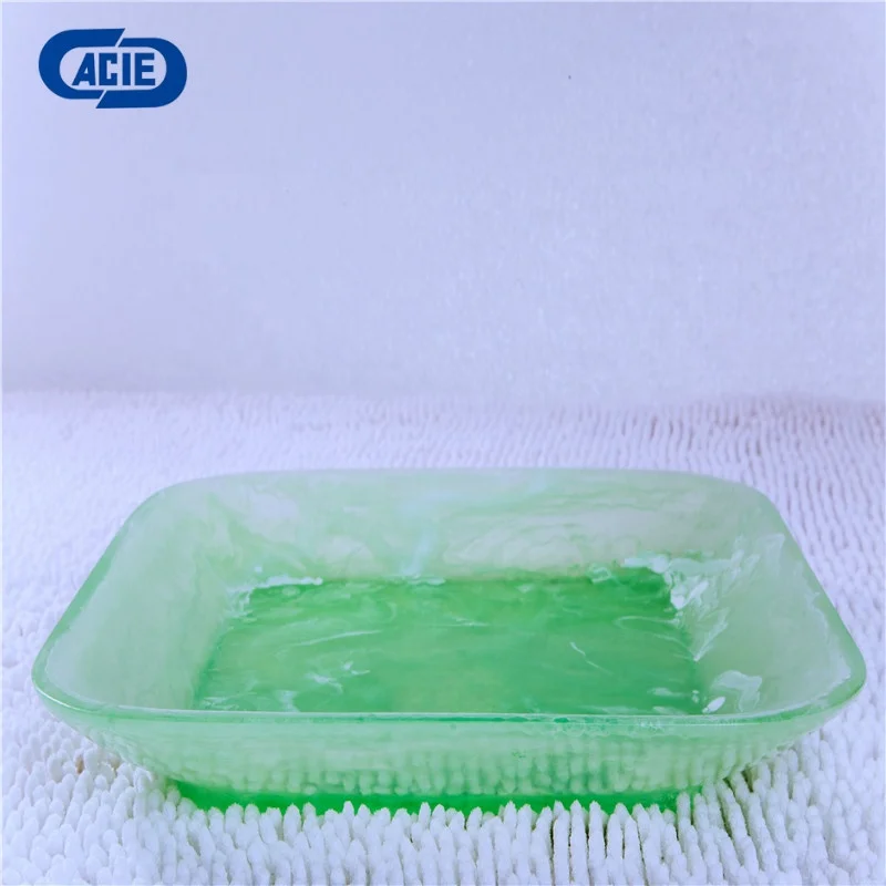 
Hand made resin platter for home and hotel use platter with abstract and modern pattern aqua swirl pattern platter marble effect 