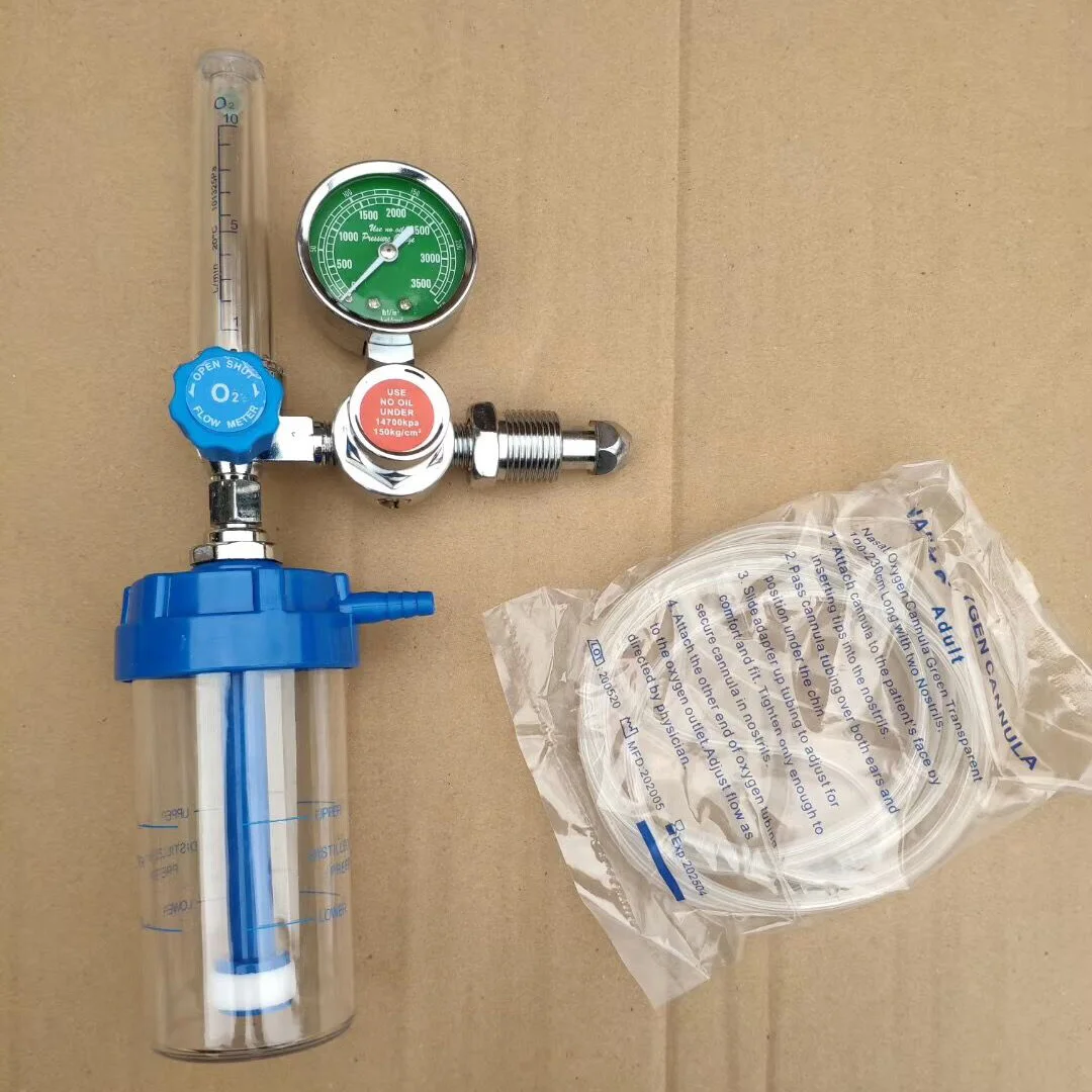 2022 NINGBO KangWei Brass Wholesale Price Manufacturer oxigen cylinder regulator medical oxygen to hose