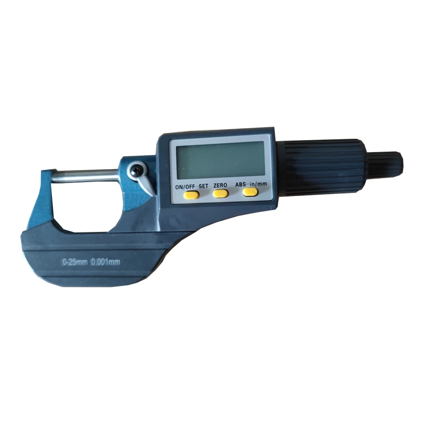 Outer diameter 0-25mm thickness Measuring  micrometer digital display micrometer 0.001mm