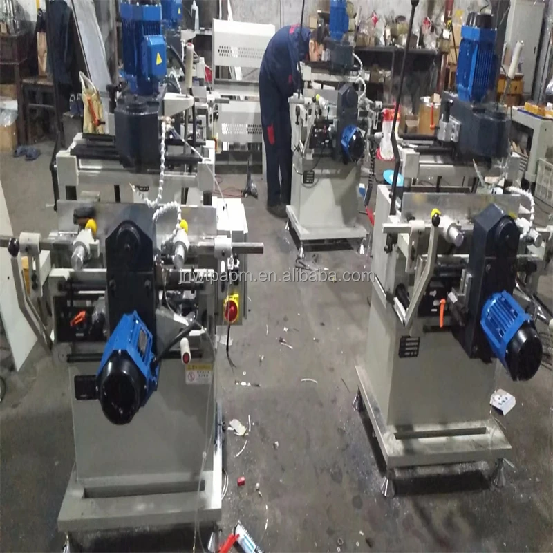 China Made Aluminum Door lock Hole Drilling Equipment Dual-axis Copy Router Hand Milling Machine