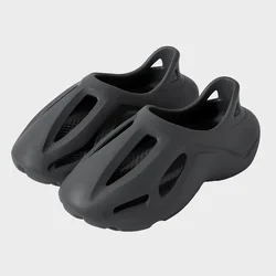 Hole Sandals Men Slides Summer New Style Croc Shoes Women Summer Sandals Fashion Solid Color Couple Outdoor Beach Slippers