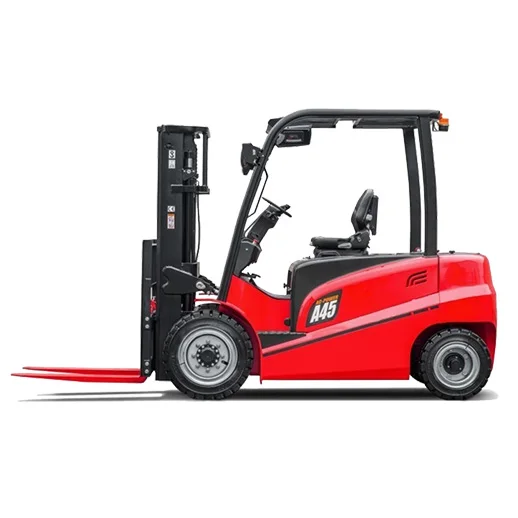 RED-LIFT High Quality 2 tons electric forklift Electric battery operated 4wheel electric forklift with AC power