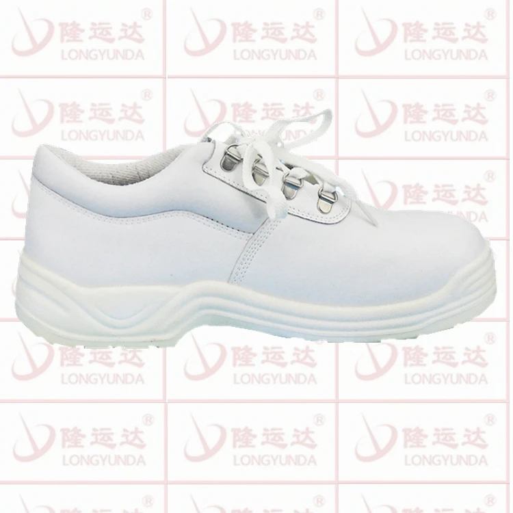 White Microfiber Leather Nurse Safety Shoes  Medical Shoes For Hospital