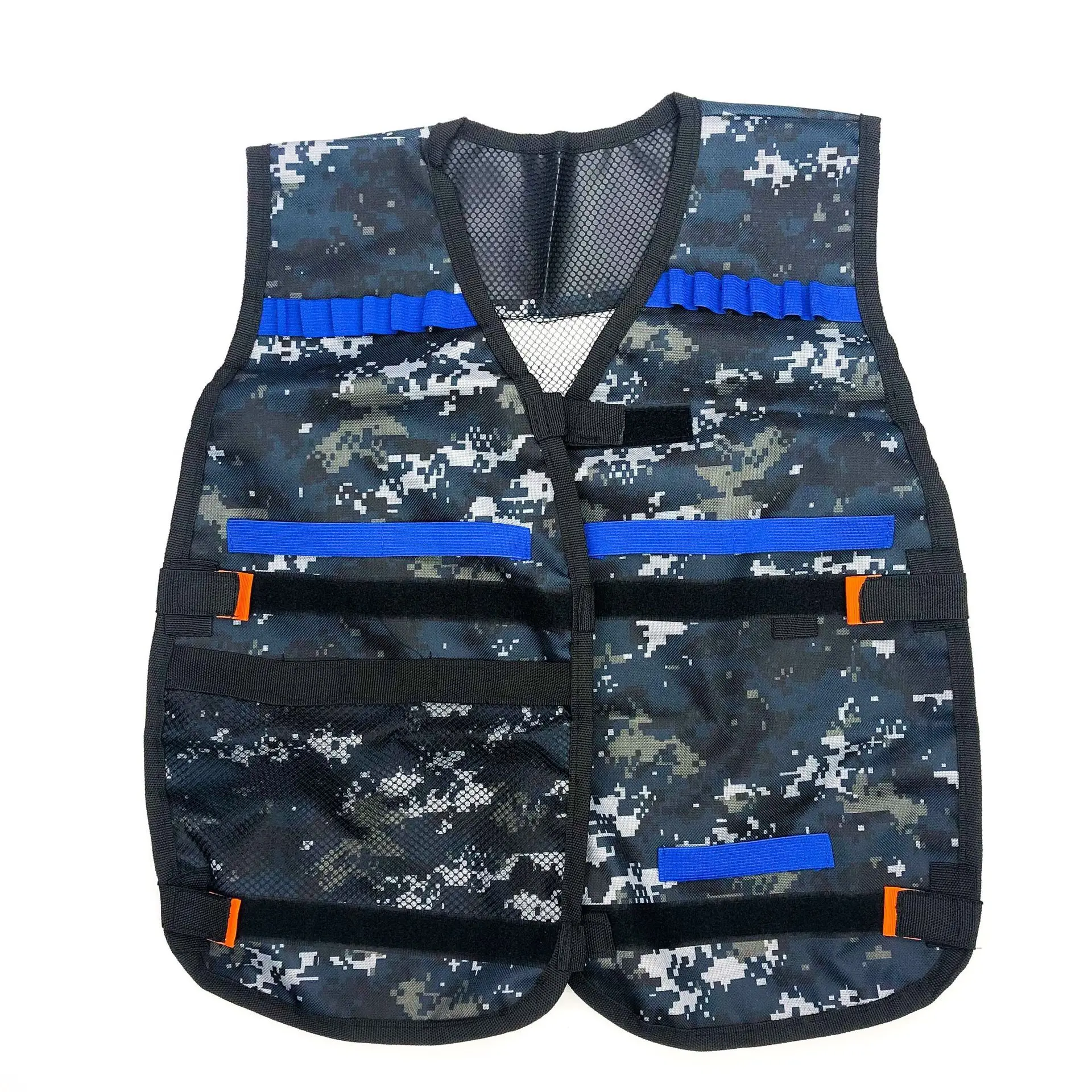 2021 Pink Adjustable Elite Kids Tactical Vest Kit for Nerf Gun Series Equipped Soft Bullet Toy Gun Game Vest for Kids Girls Boys