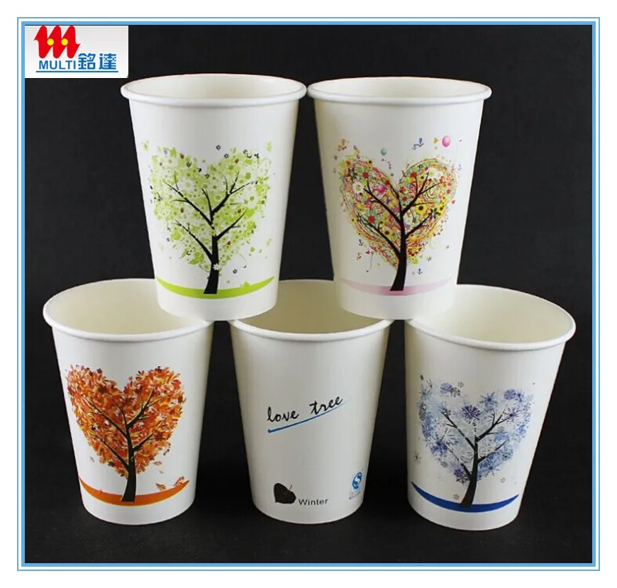 Mingda новые горячие китайские одноразовые бумажные стаканчики
