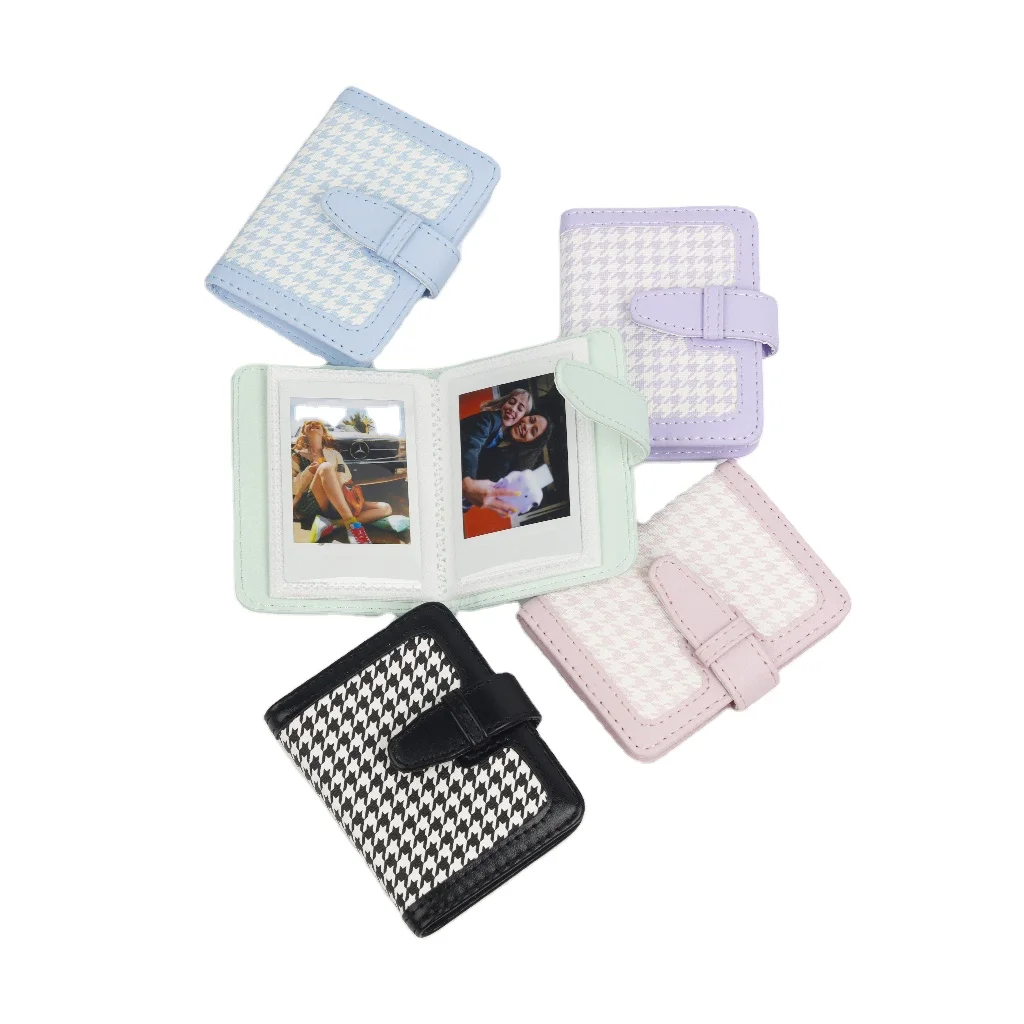 New Arrival New Design 28/64 Pocket PU Leather Album Photo Collection Book for Instax Mini 12/11/9/7+/Evo/Liplay