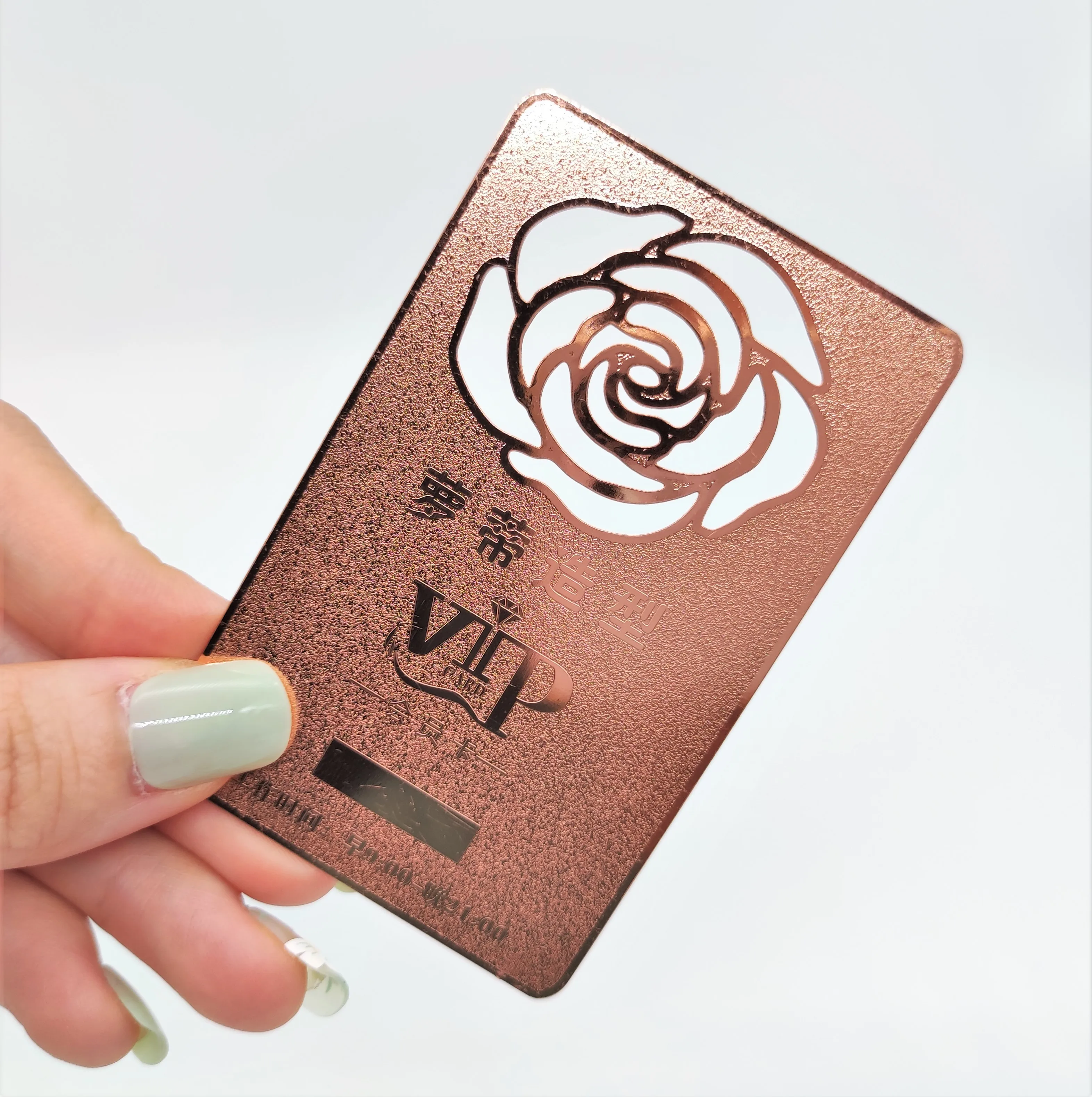 Jiabo Customized Cheap Black Sliver Metal Credit Bank Card Size Vip Member Laser Engraving Metal Business Cards