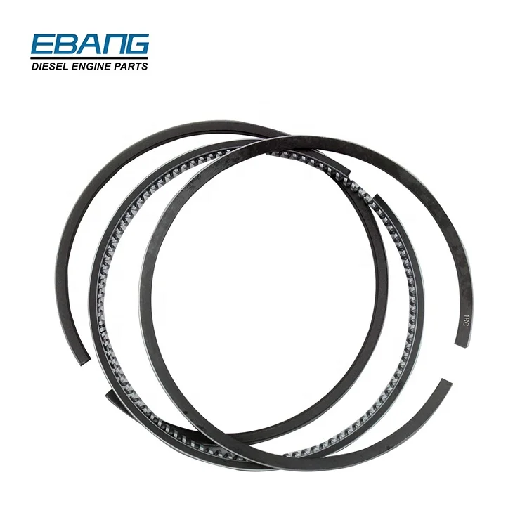 Piston ring set for Perkins 1004.4T, 1006.6T, 1004G, 135TI, 1006.6TW diesel engine of farm machinery Massey Ferguson 4181A026