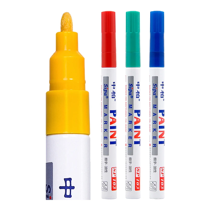 SIPA SP103 Versatile Paint Pen Fade-Resistant and Long-Lasting Paint Marker