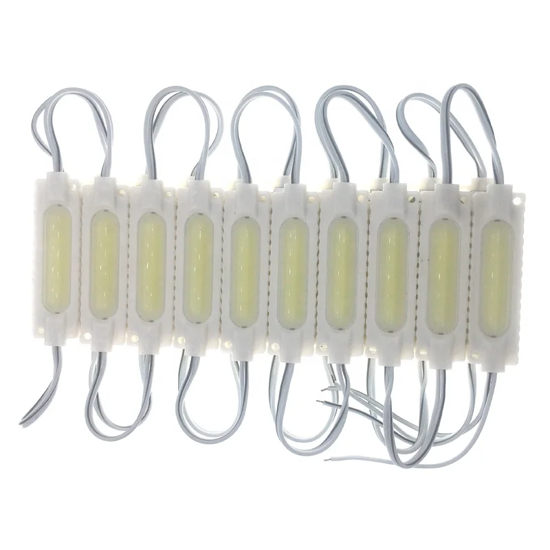 12V Plastic Housing Light Box Lens 2w 6 Led Smd Modules Injection Cob Chip Injecrtion Led Module