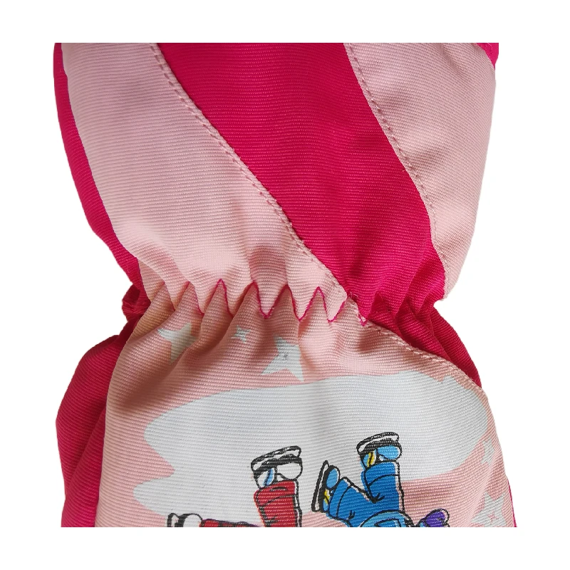 gloves & mittens ski genuine leather snowboard waterproof winter kids ski mittens leather thinsulate warm ski mittens