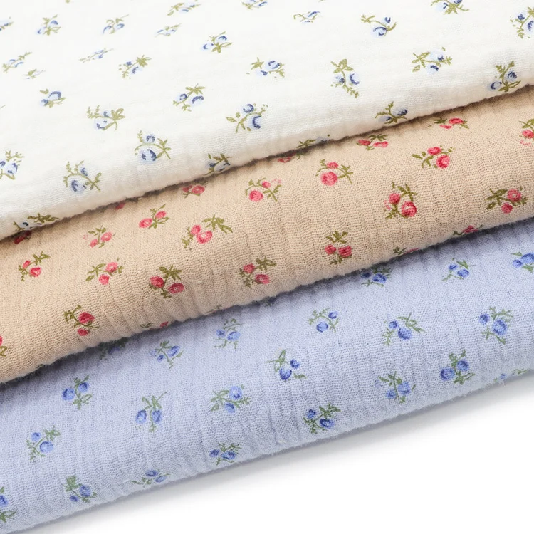 Keqiao cotton soft fabric very comfortable 100% cotton knit fabric for dress and baby cloth