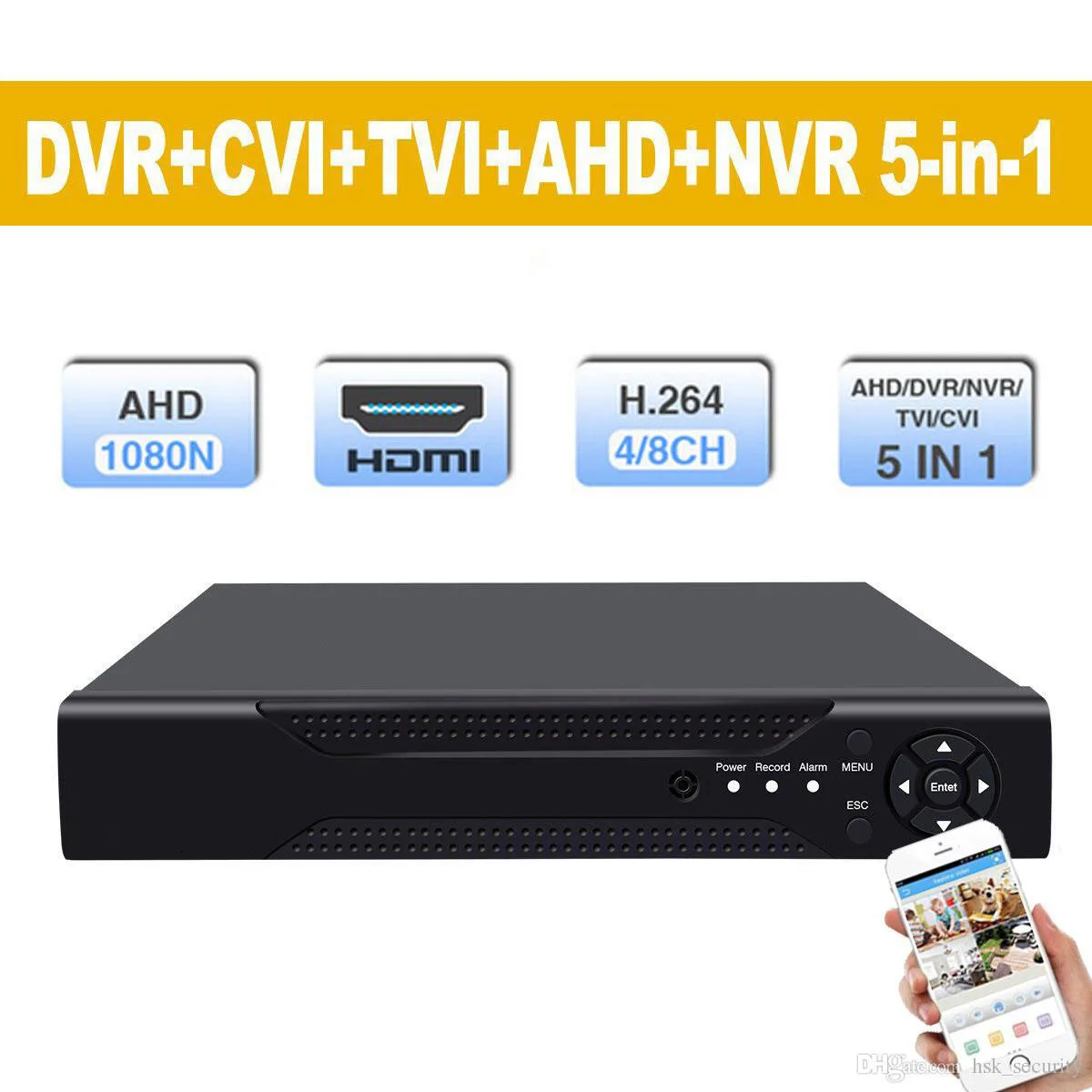 4 Channel DVR Wholesale Professional Surveillance Support 1 HDD 5IN 1 XMEYE CCTV Camera DVRs