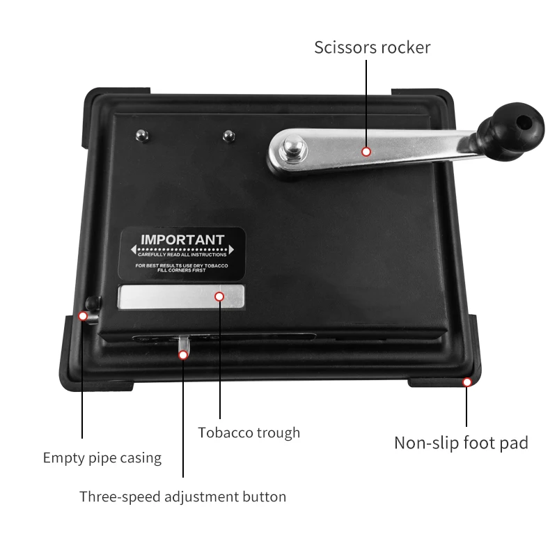 2022 New Products 8MM Manual Cigarette Rolling Machine Tobacco Automatic Cigarette Making Machine