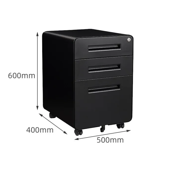 Removable flexible file cabinet with drawer candy snack locker