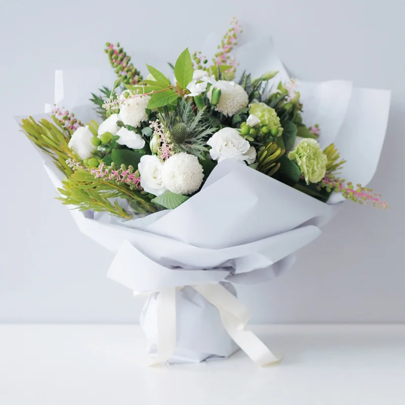 High quality Exquisite frosted fog waterproof paper for flower gift packing