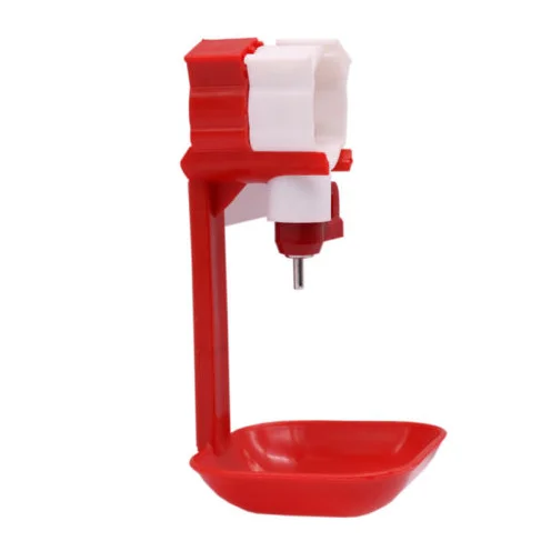 Poultry Chicken Drinking Water Nipple Drinker Feeder With Cup Chicken Farming Tools LM 23