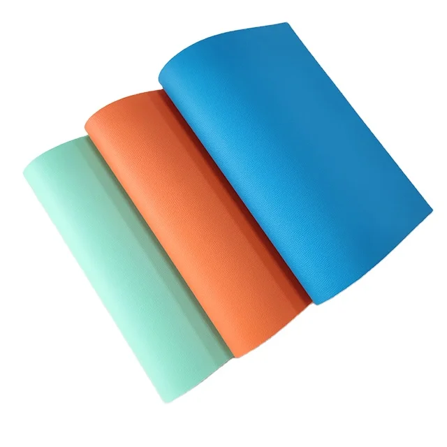 Smooth Yangbuck Leather For Phone Case Sheep Skin PVC Handbag Leather