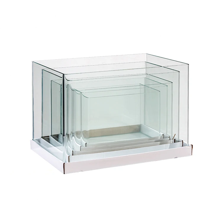 Relaxlines Factory Price All Types Customized Glass Aquarium 5 In 1 Glass Fish Tank