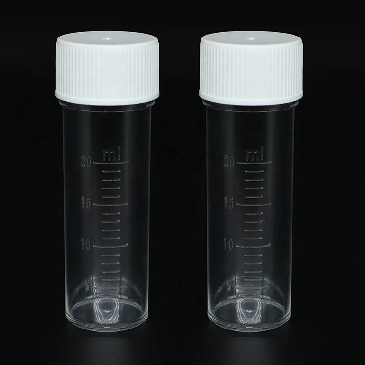 Factory supply 25ml plastic sputum specimen container disposable sputum cup medical patient test sputum container