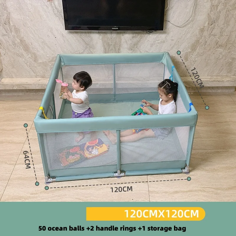 Aolan Baby Playpens Square Babys Travel Cot Folding Baby Playpens Playpen Fence Indoor For Kid