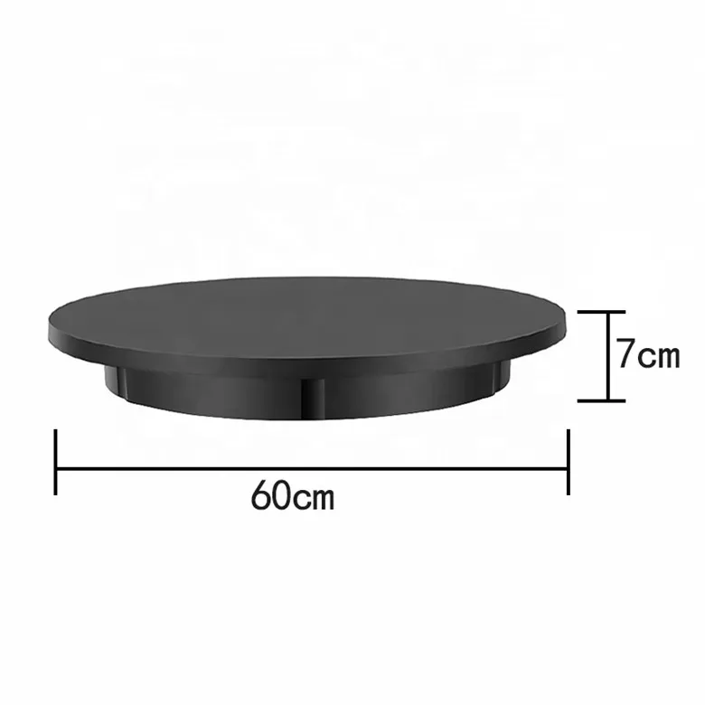 360 Degree Electrical Turntable 60cm rotating didplayelectric rotating display turntable Video Turntable Rotating Photo stand