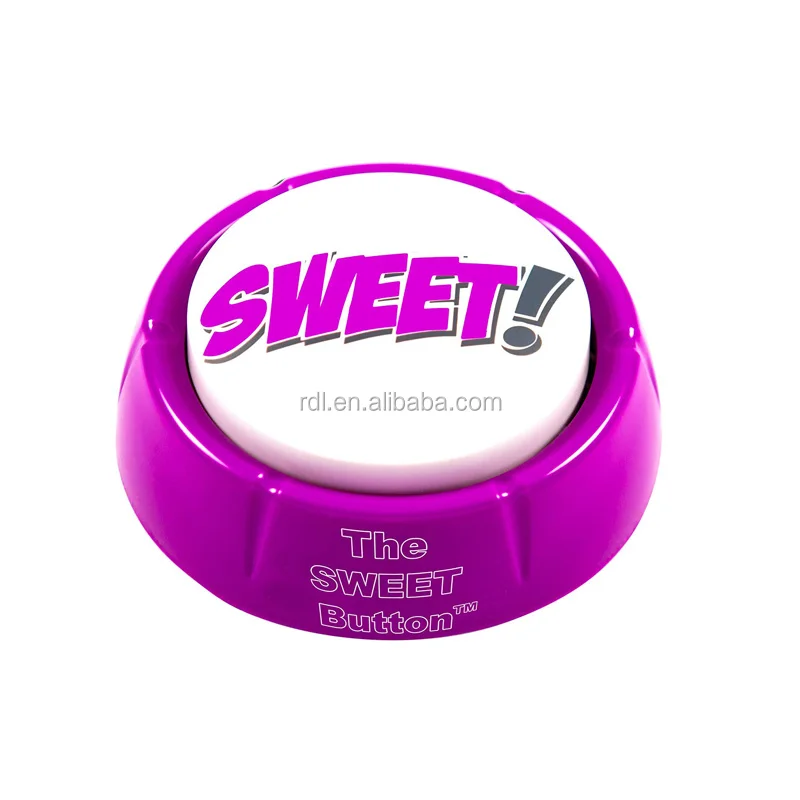 Top Sale Light Weight Battery Power Music Voice Effect Talking Button With Sound