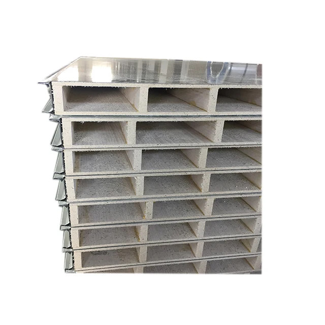 
GMP certificate wall structural insulated mgo eps sandwich panel board mgo sip panel 