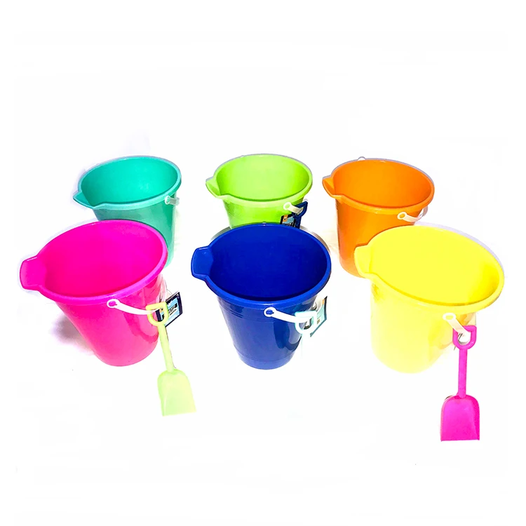 beach buckets pails sand buckets with shovel