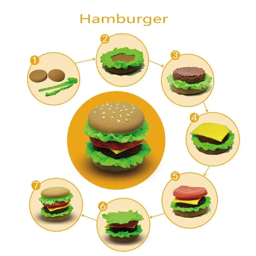 Air Dry Clay Colors Modeling Magic Clay with Sculpting Tools Non-toxic Self Drying Soft Play Dough for Kids Color Box Customized