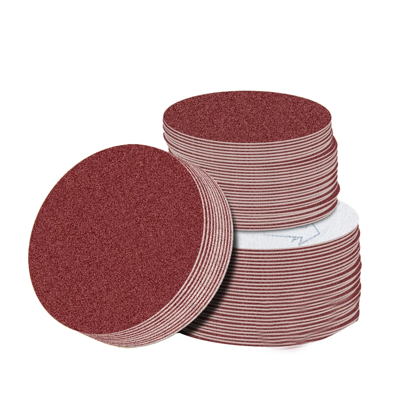 hook loop woodworking sandpaper circle  sandpaper ring grinding head  sand drum  for stone